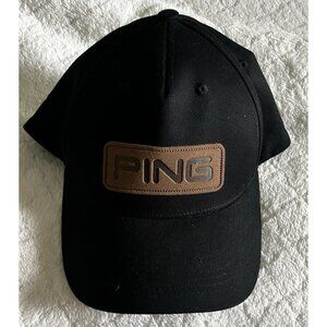 Ping Sensor Black Cool Adjustable Snap Back Hat NWOT
